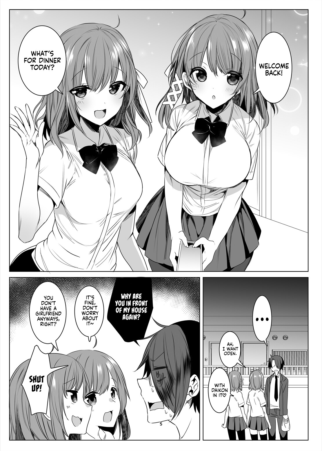 Hentai Manga Comic-Twin Feet-Read-3